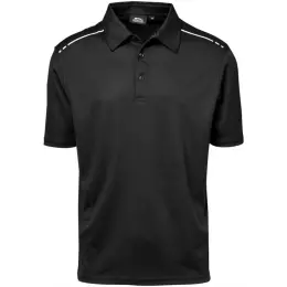 Mens Ultimate Golf Shirt Black